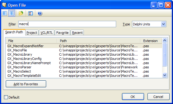 Open File